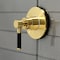 Kingston Brass KS3037DKL Single-Handle Three-Way Diverter Valve with Trim Kit, Brushed Brass KS3037DKL - alternate 5
